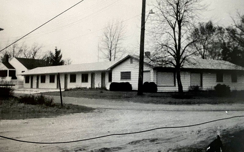 the original channel lane inn in the 1960s